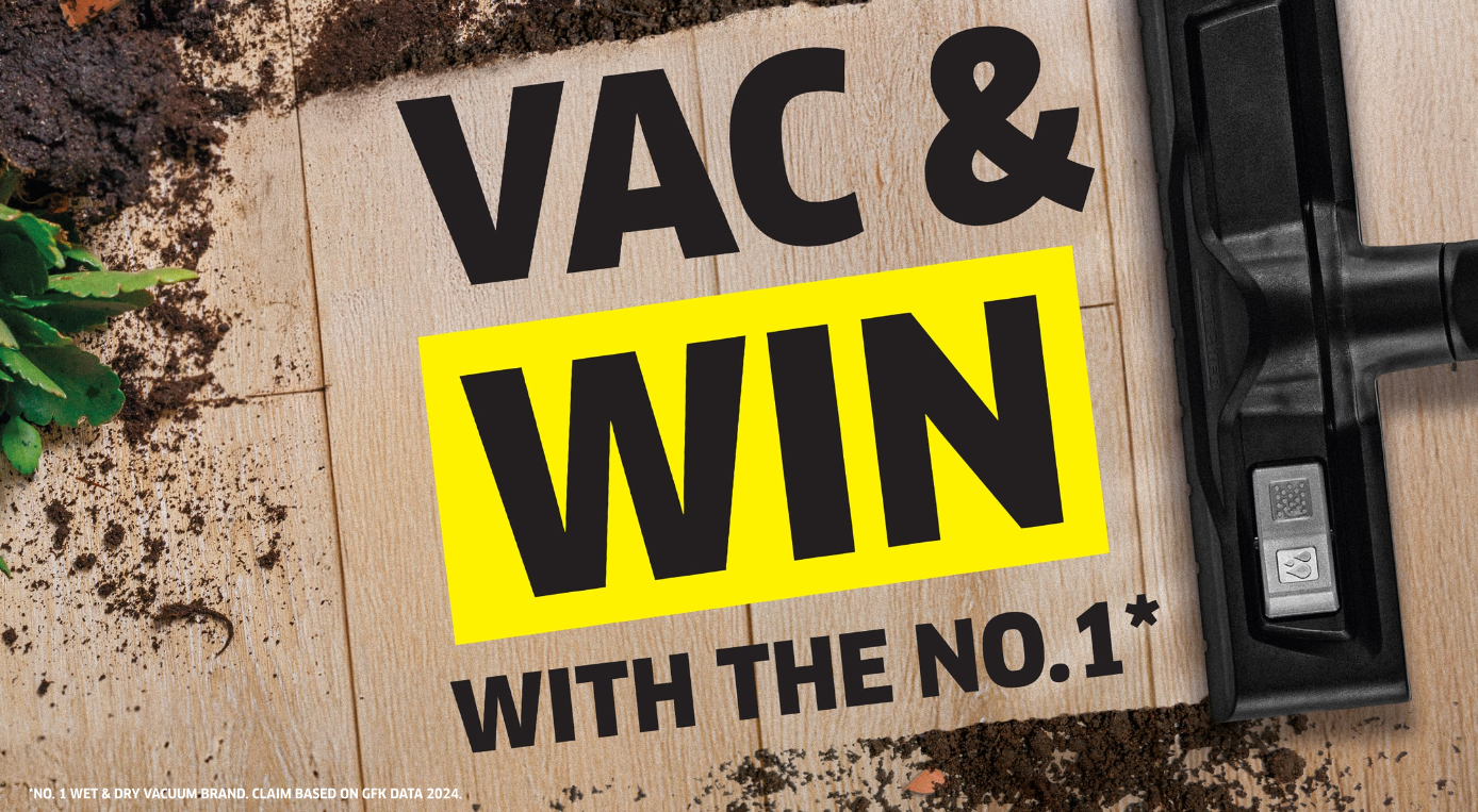 Kärcher "Vac & Win" Promotion 2025