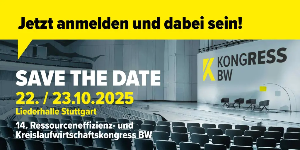 EPEA beim 14. KONGRESS BW für Ressourceneffizienz und Kreislaufwirtschaft