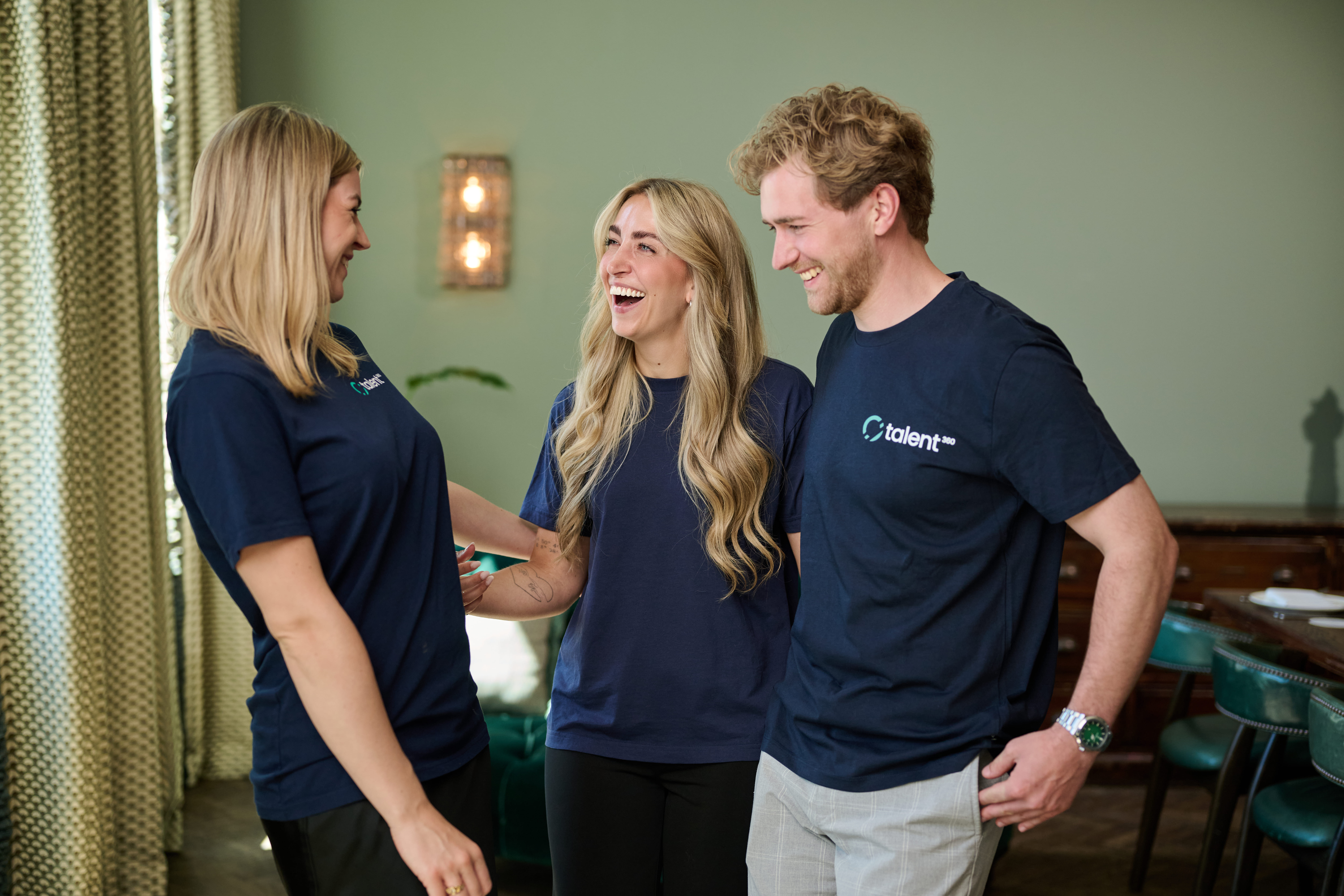 Das talent360 Team im persönlichen Austausch