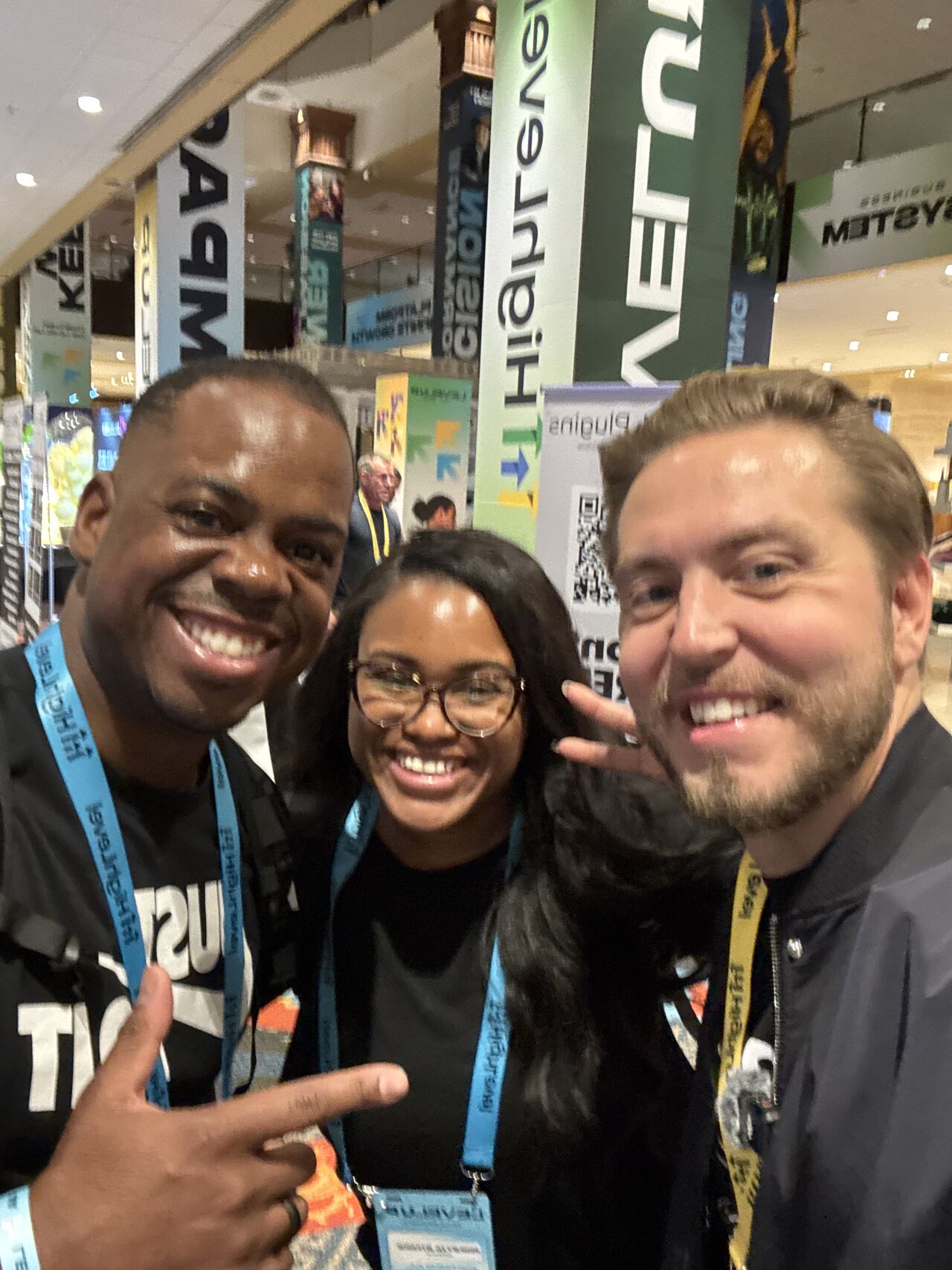 Conversations on the LevelUp 2025 expo floor