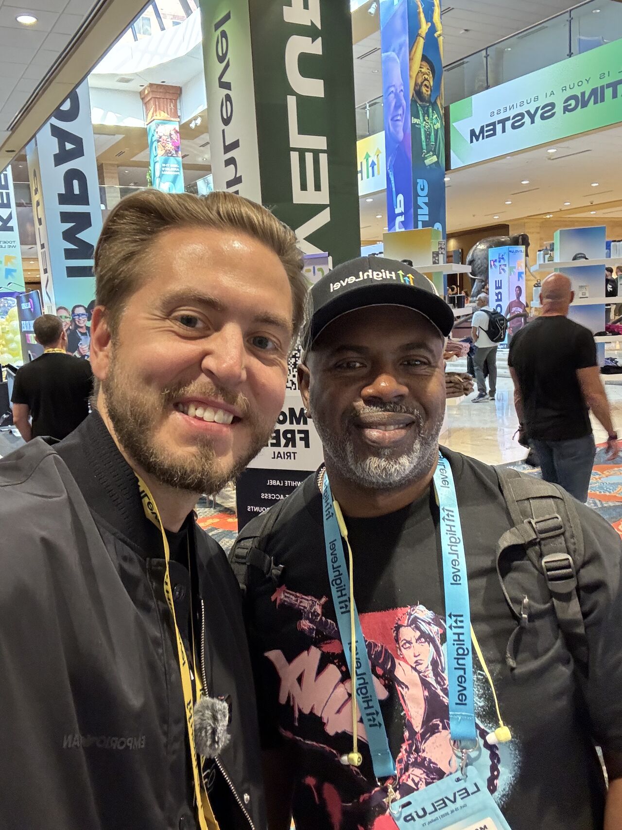 Meeting the HighLevel community at LevelUp 2025