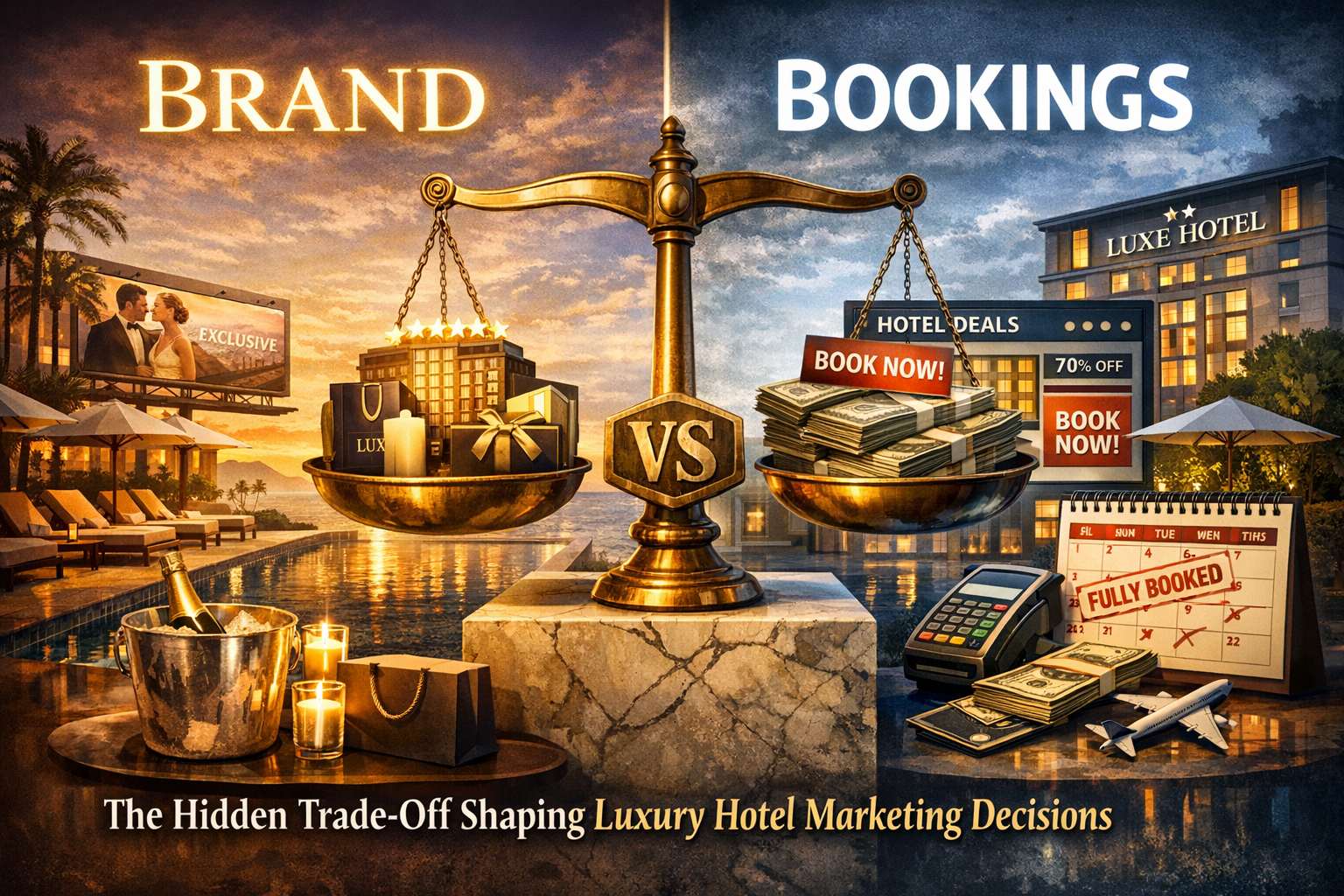 Brand vs Bookings: The Hidden Trade-Off Shaping Luxury Hotel Marketing Decisions