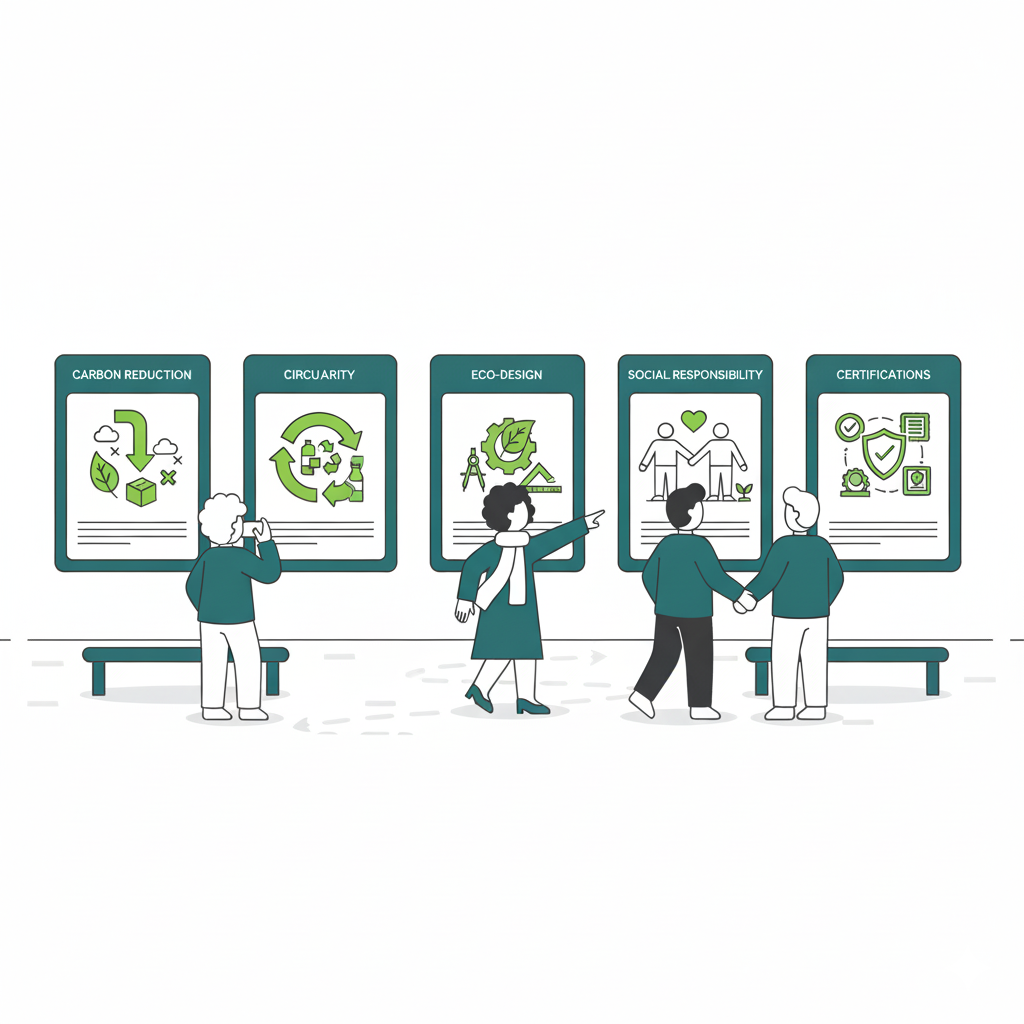 Comment éduquer vos visiteurs sur vos engagements ?