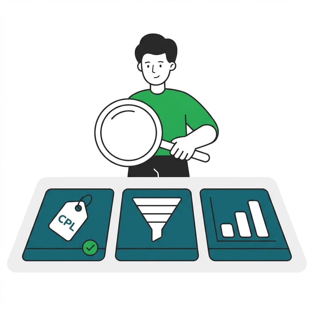 3 campagnes lead gen B2B décortiquées : CPL, conversion, canal-mix