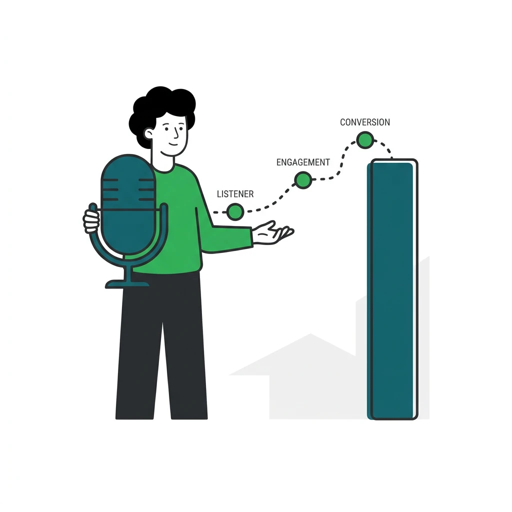 Mesurer le ROI d'un podcast B2B : la méthode d'attribution complète