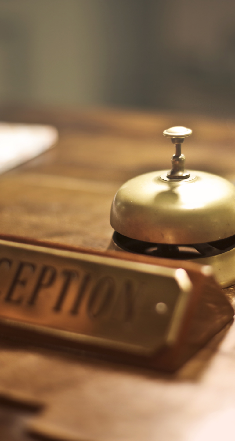photo de la réception, avec la cloche