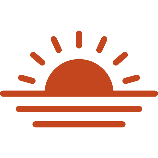 icone levé de soleil