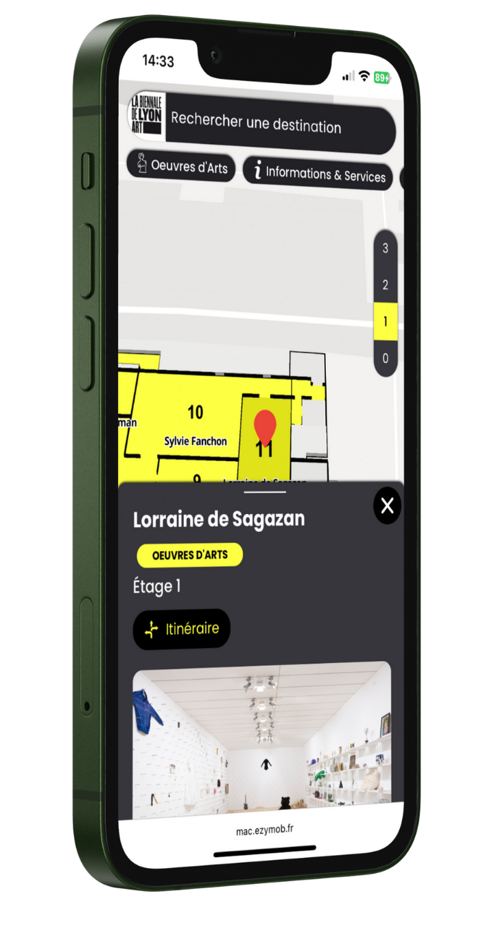 Mock Up Smartphone Musée