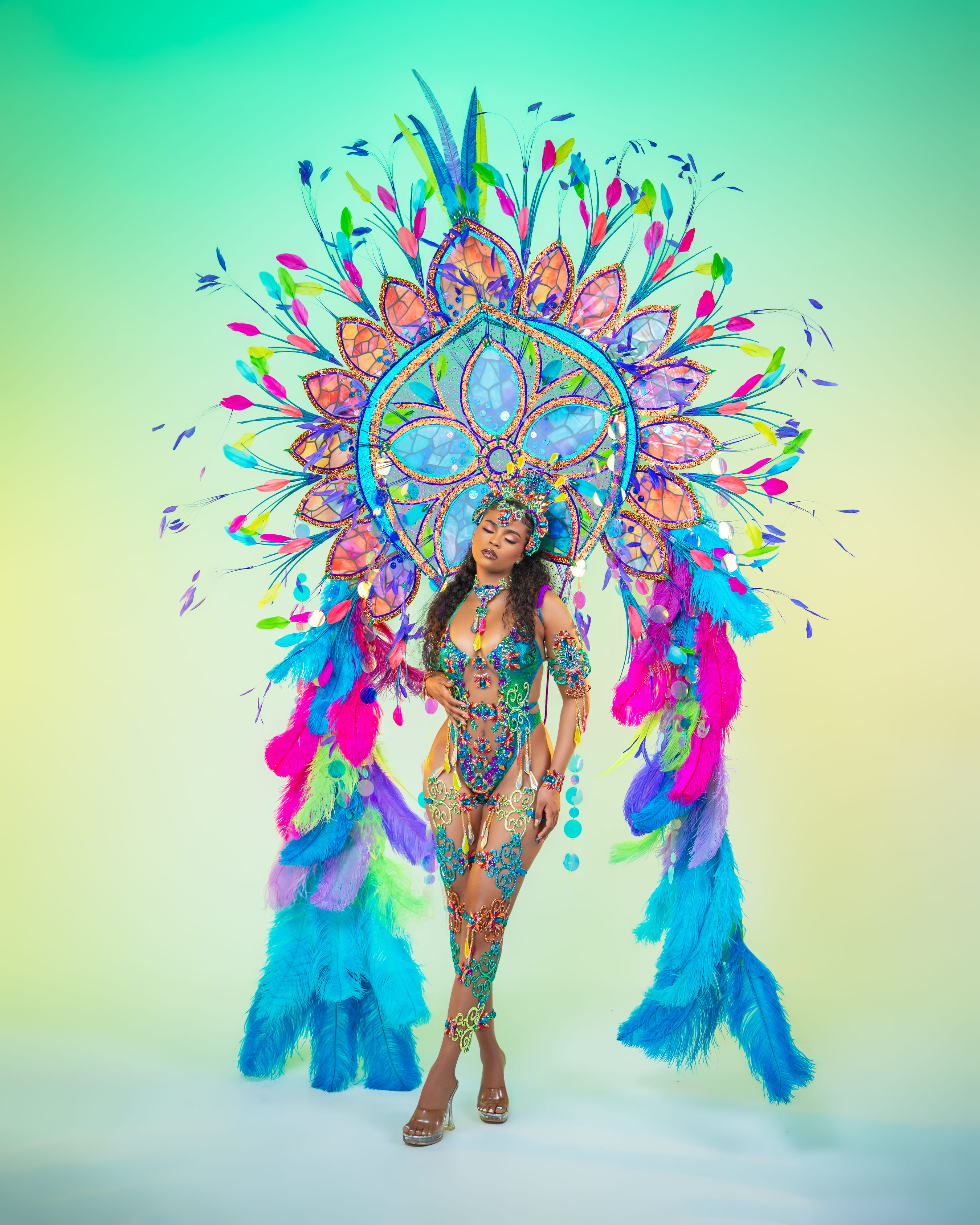 Monokini with Frontline Backpack