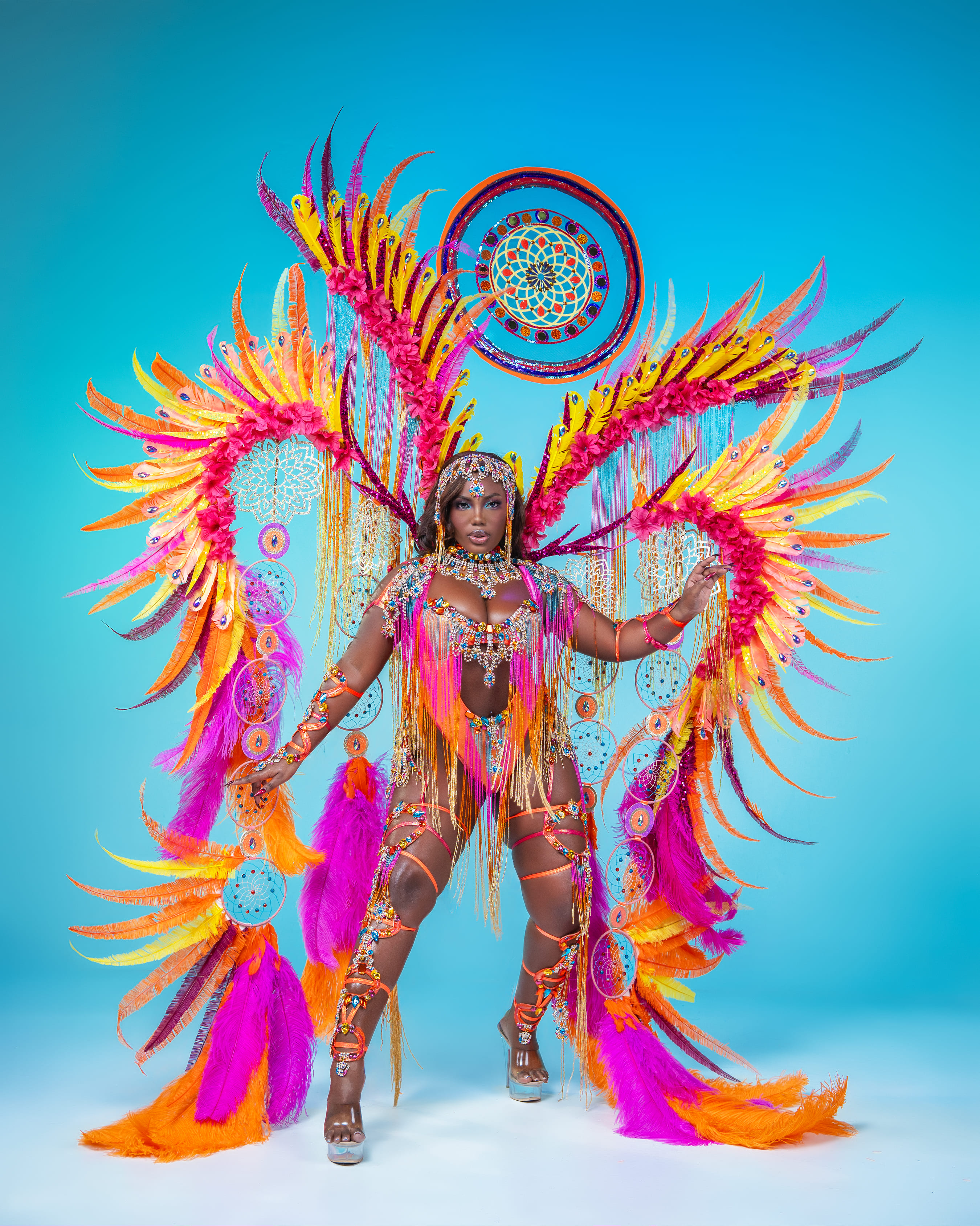 Monokini with Frontline Backpack