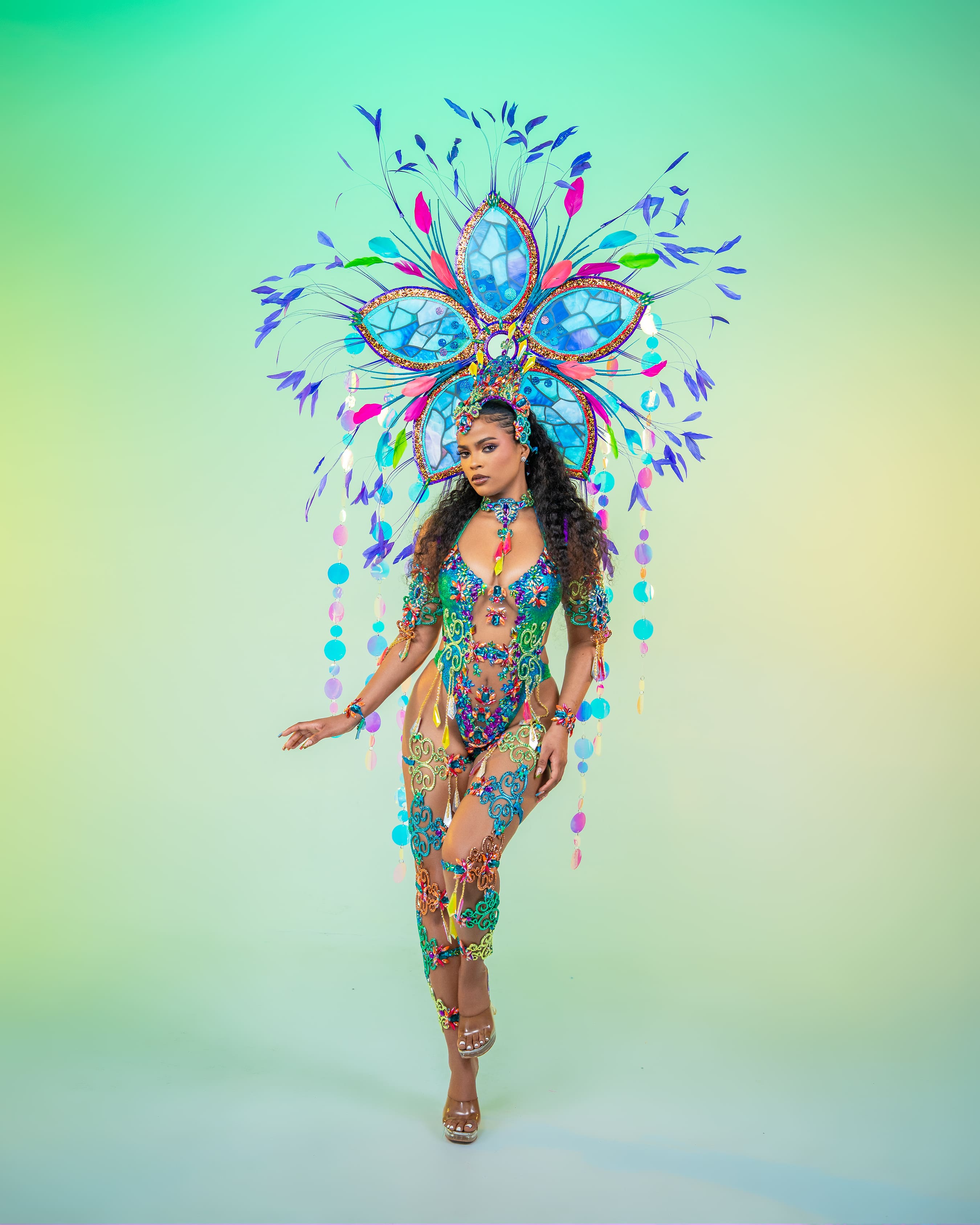 Monokini with Backline Backpack