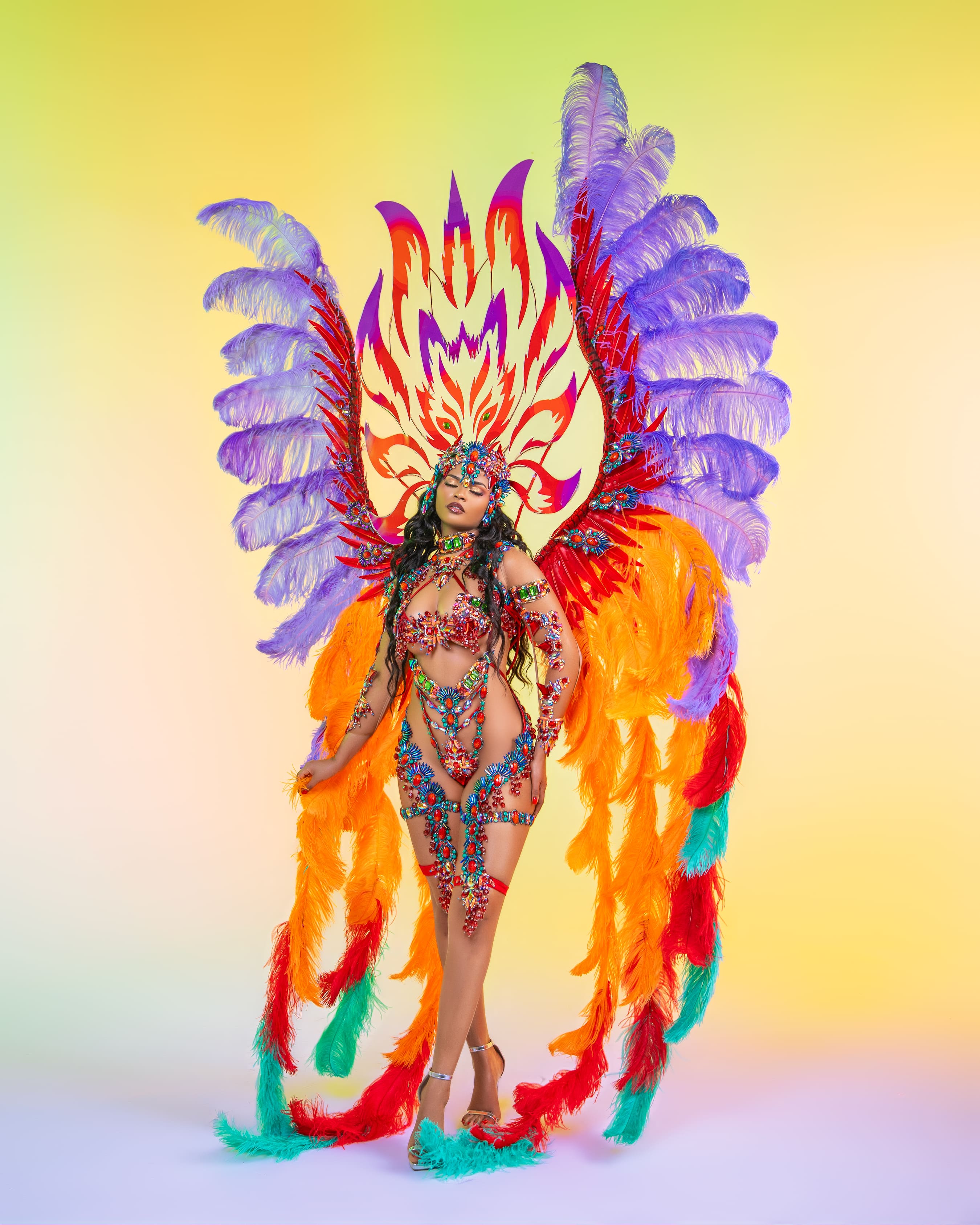 High Waist Backline Bodywear with Frontline Backpack