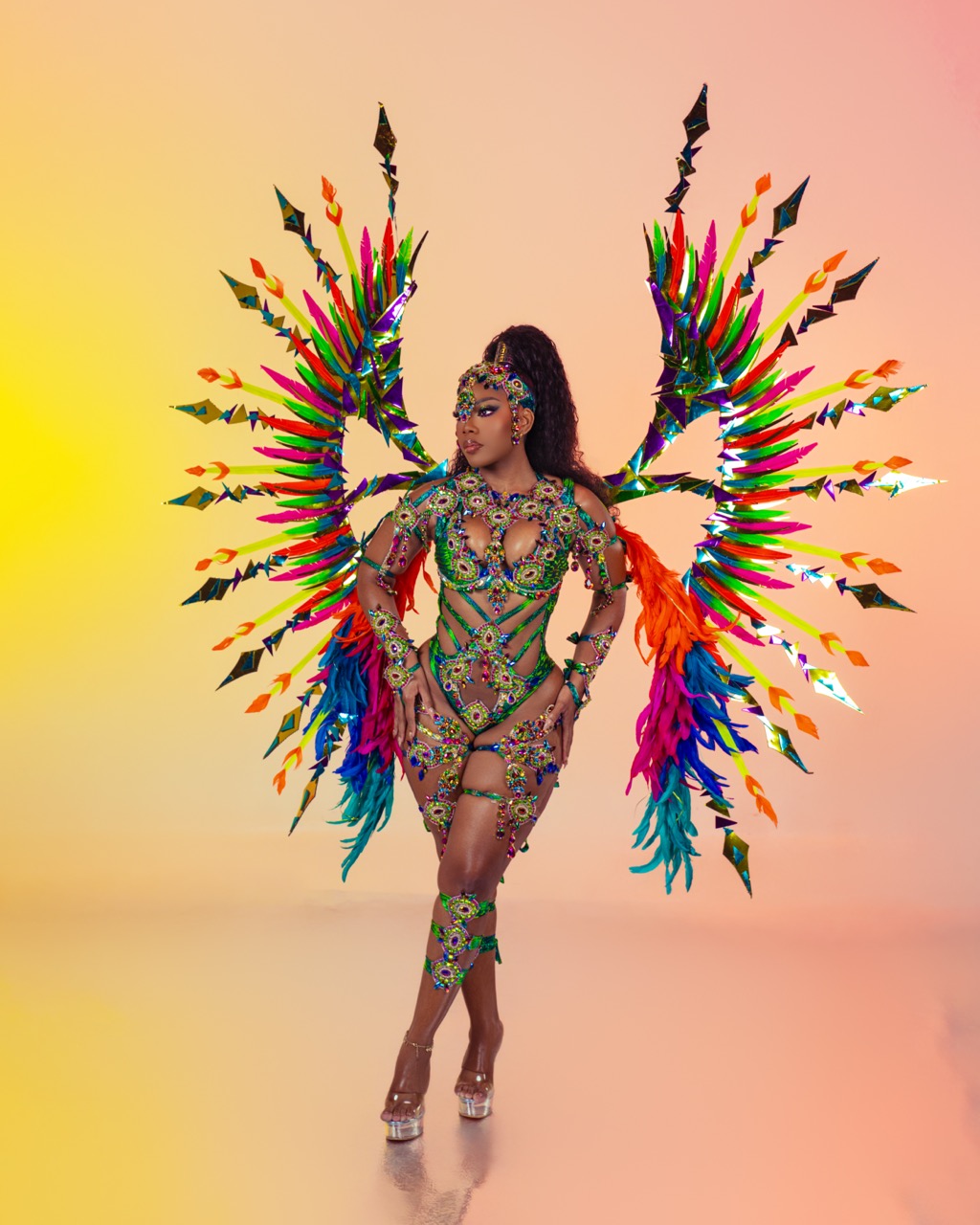 Curvy High Waist with Medium Backpack