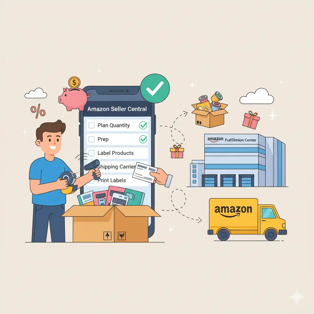 how to ship items to amazon fba