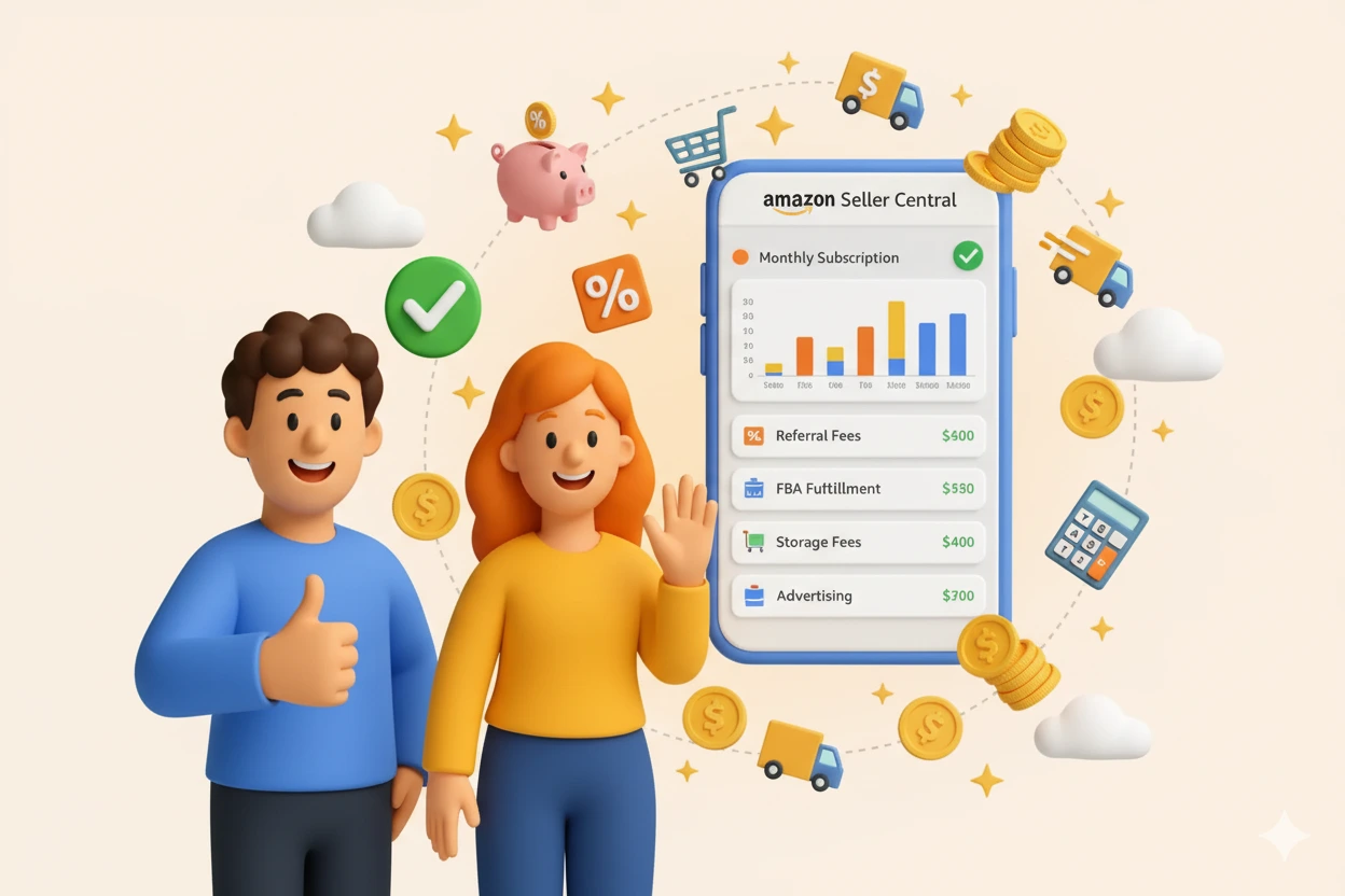 how much does amazon charge sellers