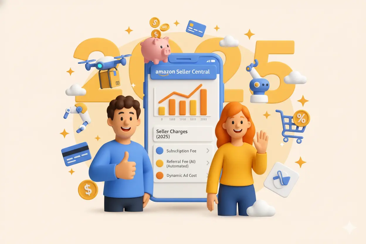 how much amazon charge sellers