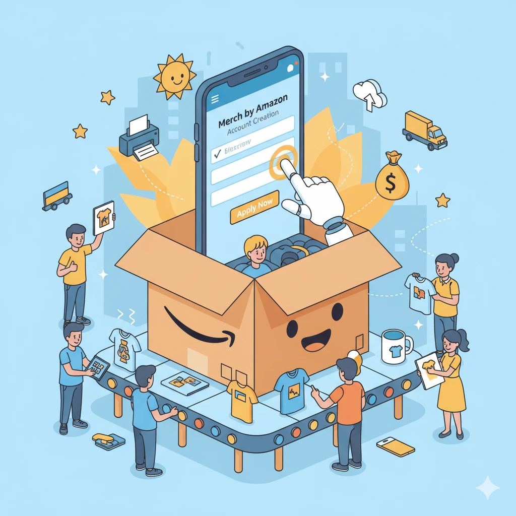 how to open a merch by amazon