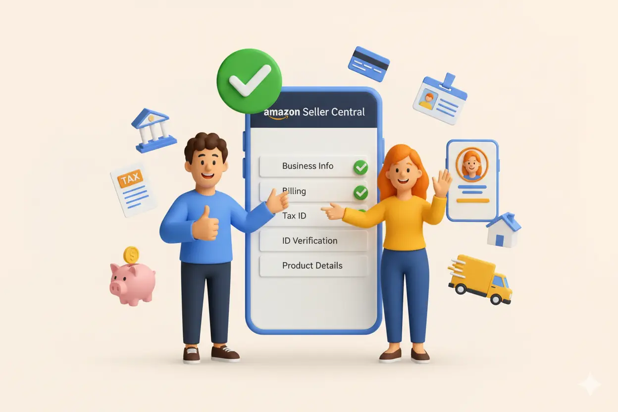 how to create a seller account on amazon