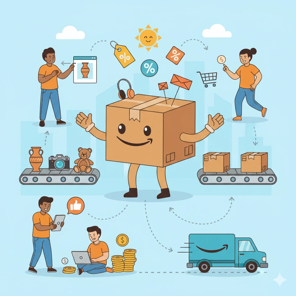 how to sell my items on amazon