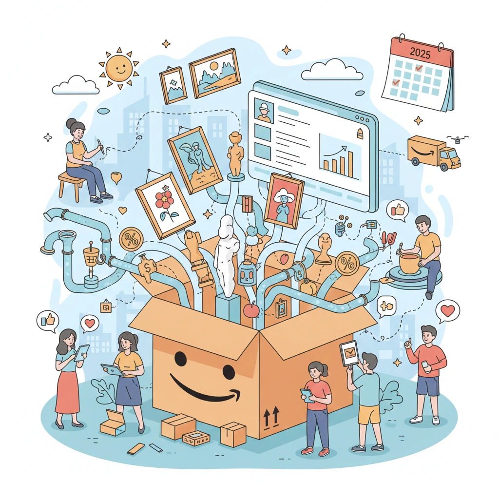 how to sell art on amazon