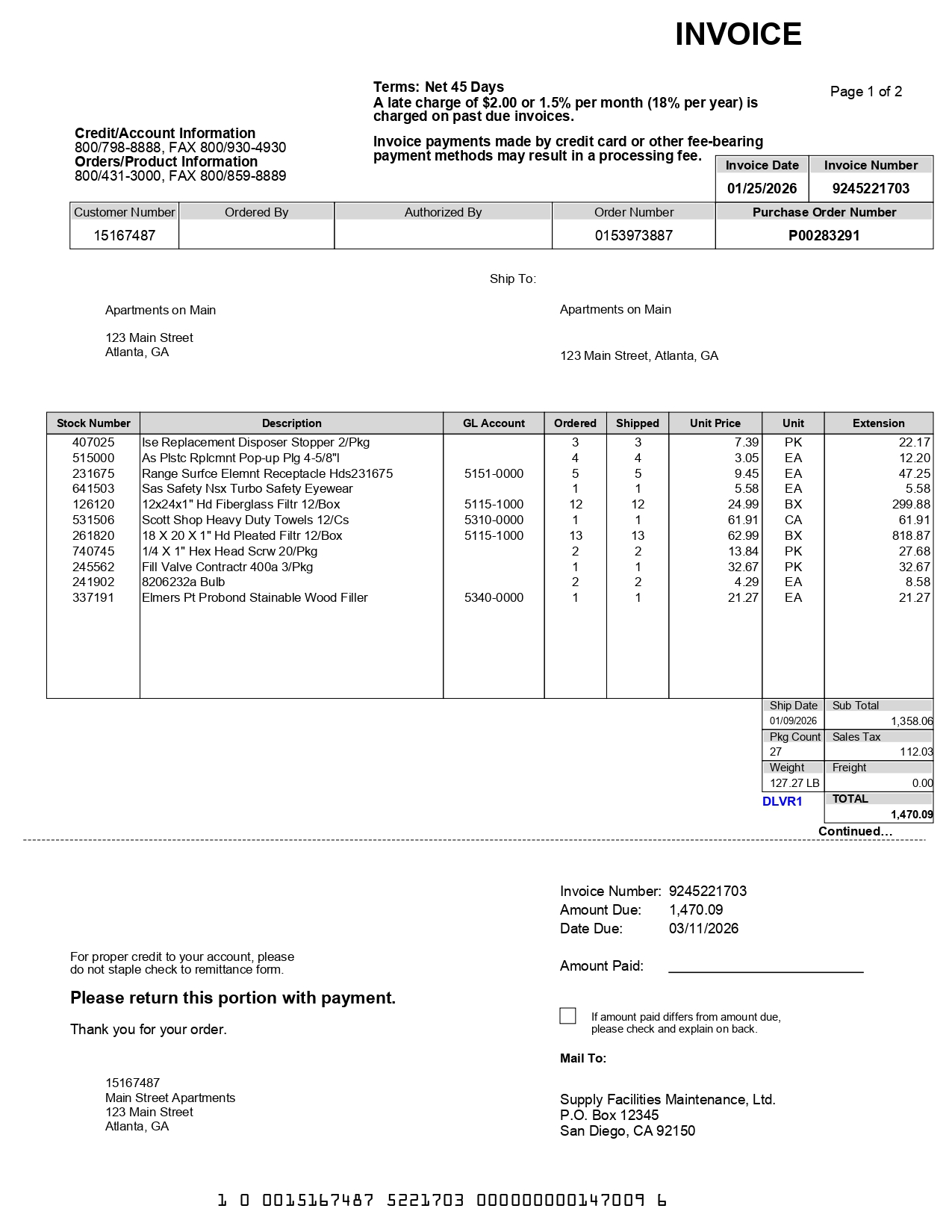 HD Invoice