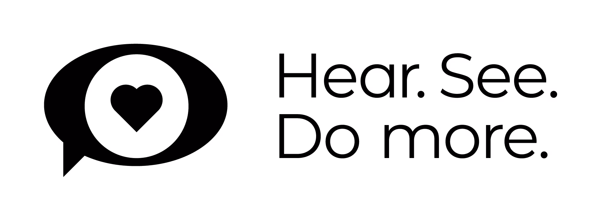  logo  hear see do more