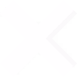 A white x on a black background