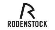 The rodenstock logo on a black background