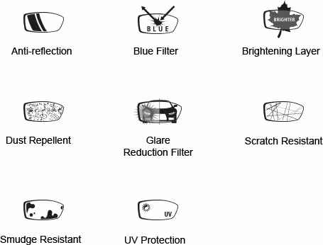 A bunch of different types of glasses