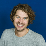 Smiling man Thijs van der Meulen
