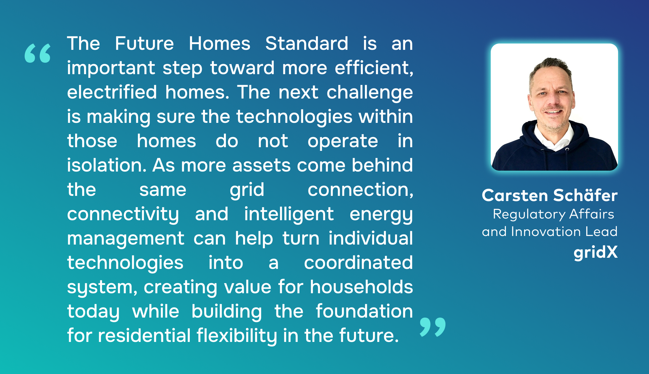 The Future Homes Standard represents a significant shift in how new homes in England are designed. Higher energy efficiency requirements, low-carbon heating and greater renewable generation should reduce both household energy demand and operational carbon emissions. But the standard is ultimately a building regulation, not a blueprint for a flexible energy system.