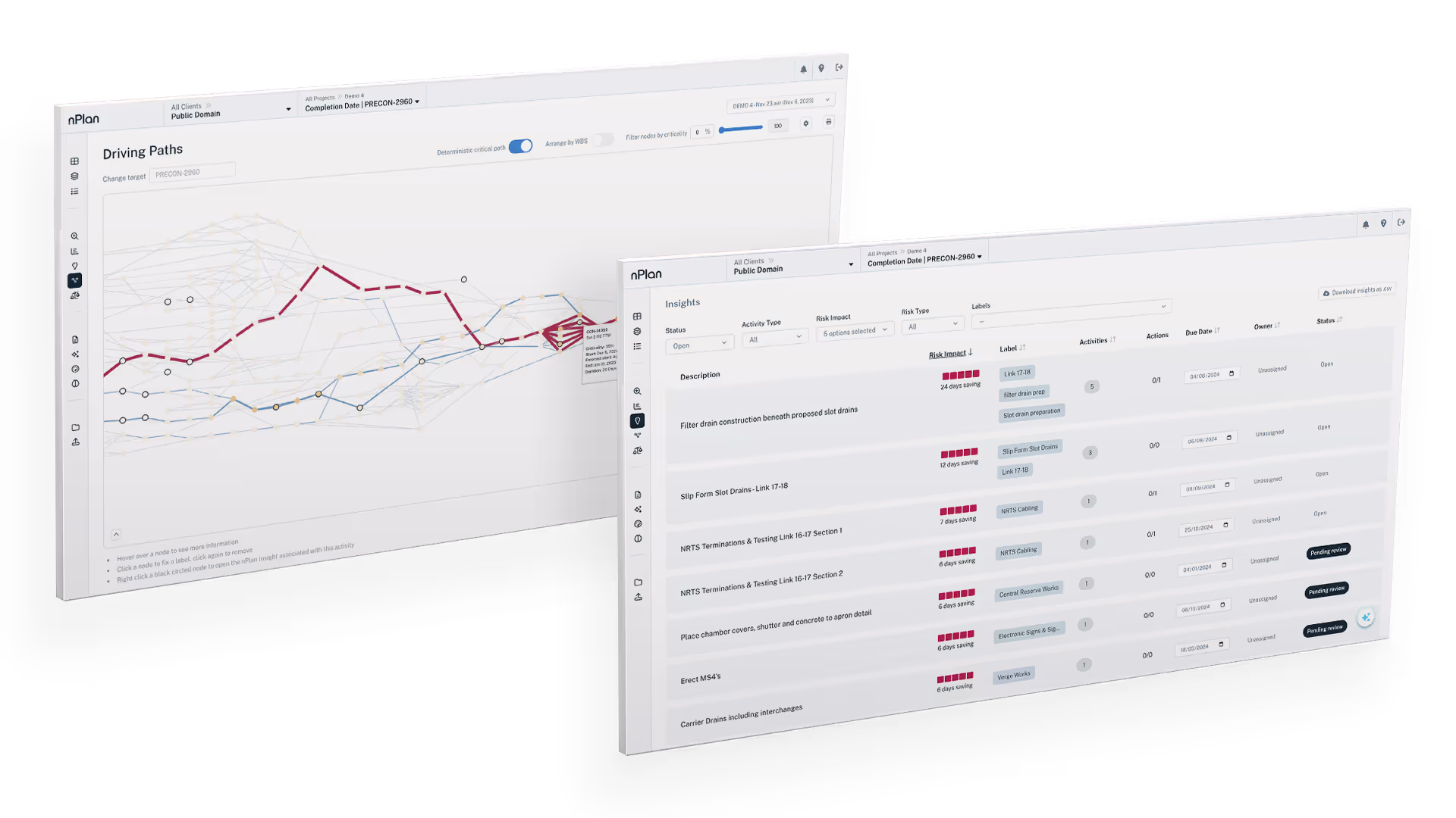 Don't just quantify risk, manage it.