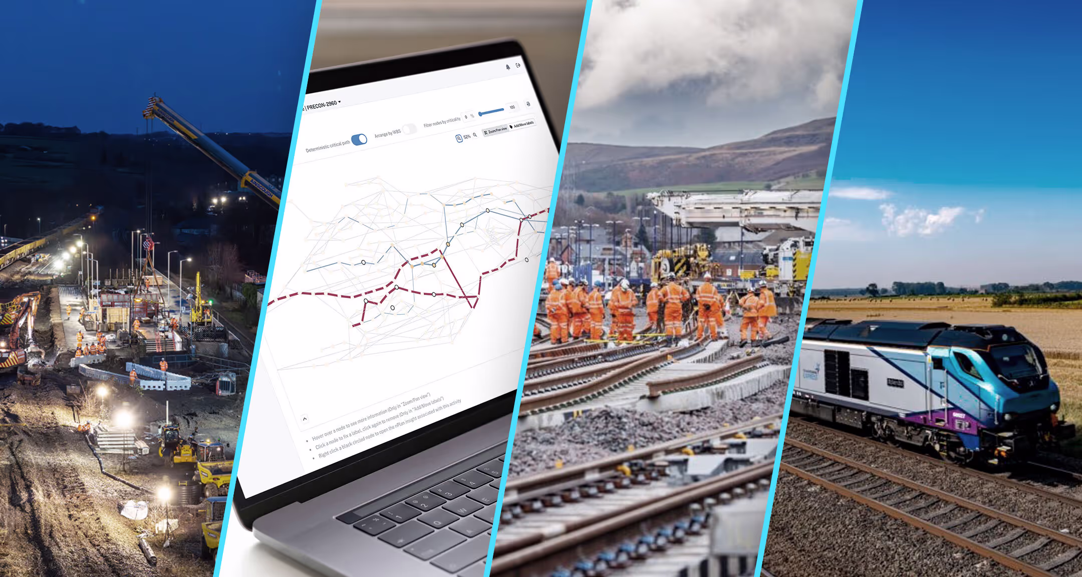 Using AI to de-risk delivery and build trust with passengers during the Transpennine Route Upgrade project