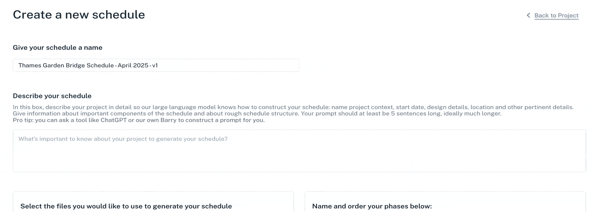 Schedule Studio: How it works - 1