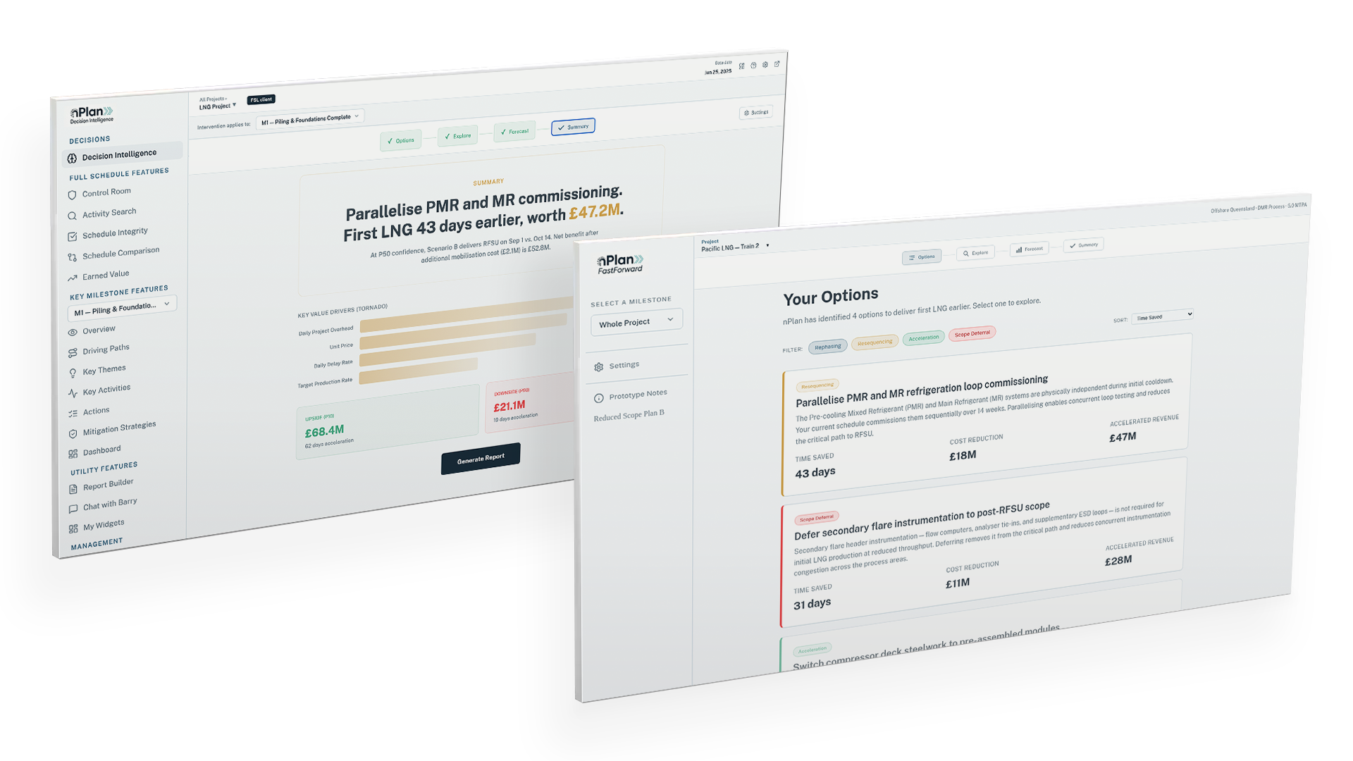 When your project reaches a crossroads, we'll show you the best route to value.