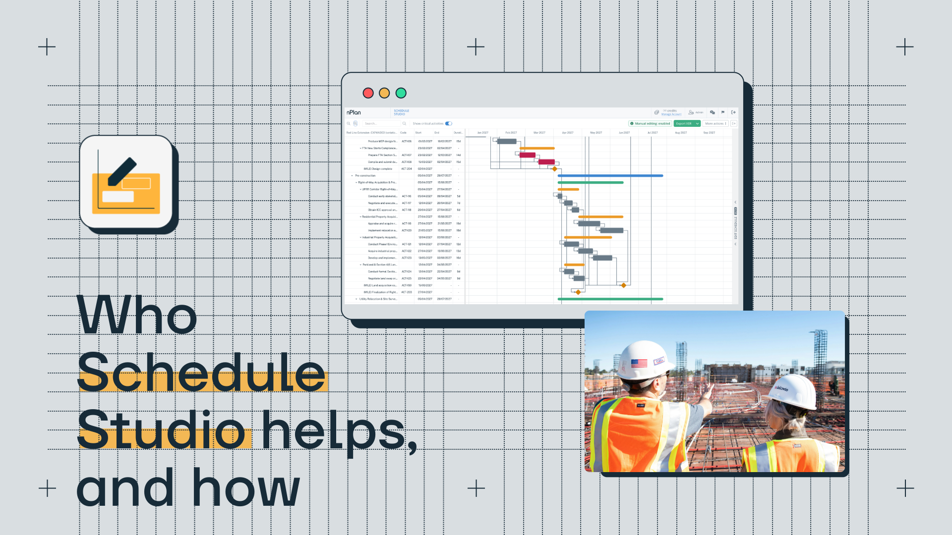 Who Schedule Studio helps, and how