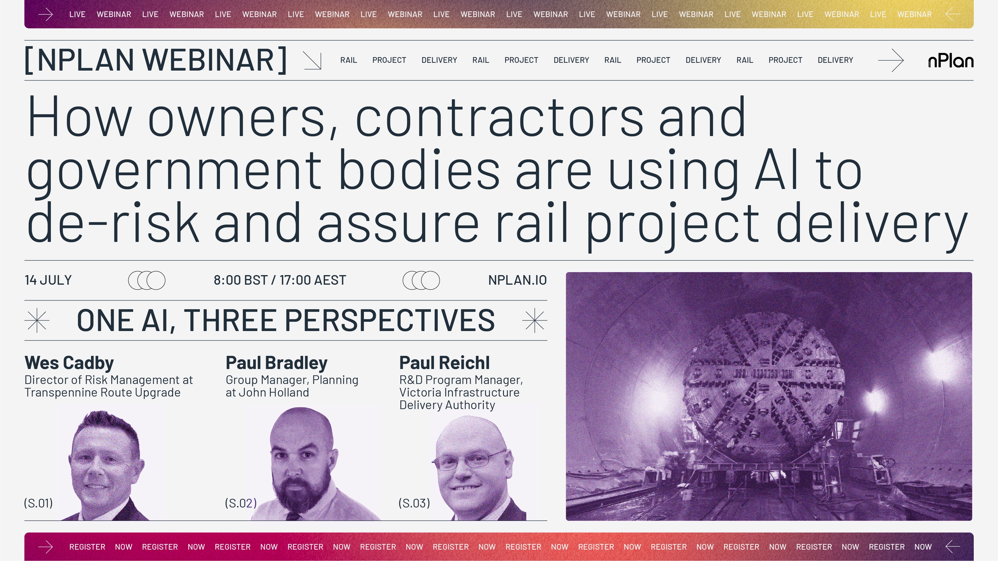 Webinar: How owners, contractors and government bodies are using AI to de-risk, assure and deliver rail megaprojects