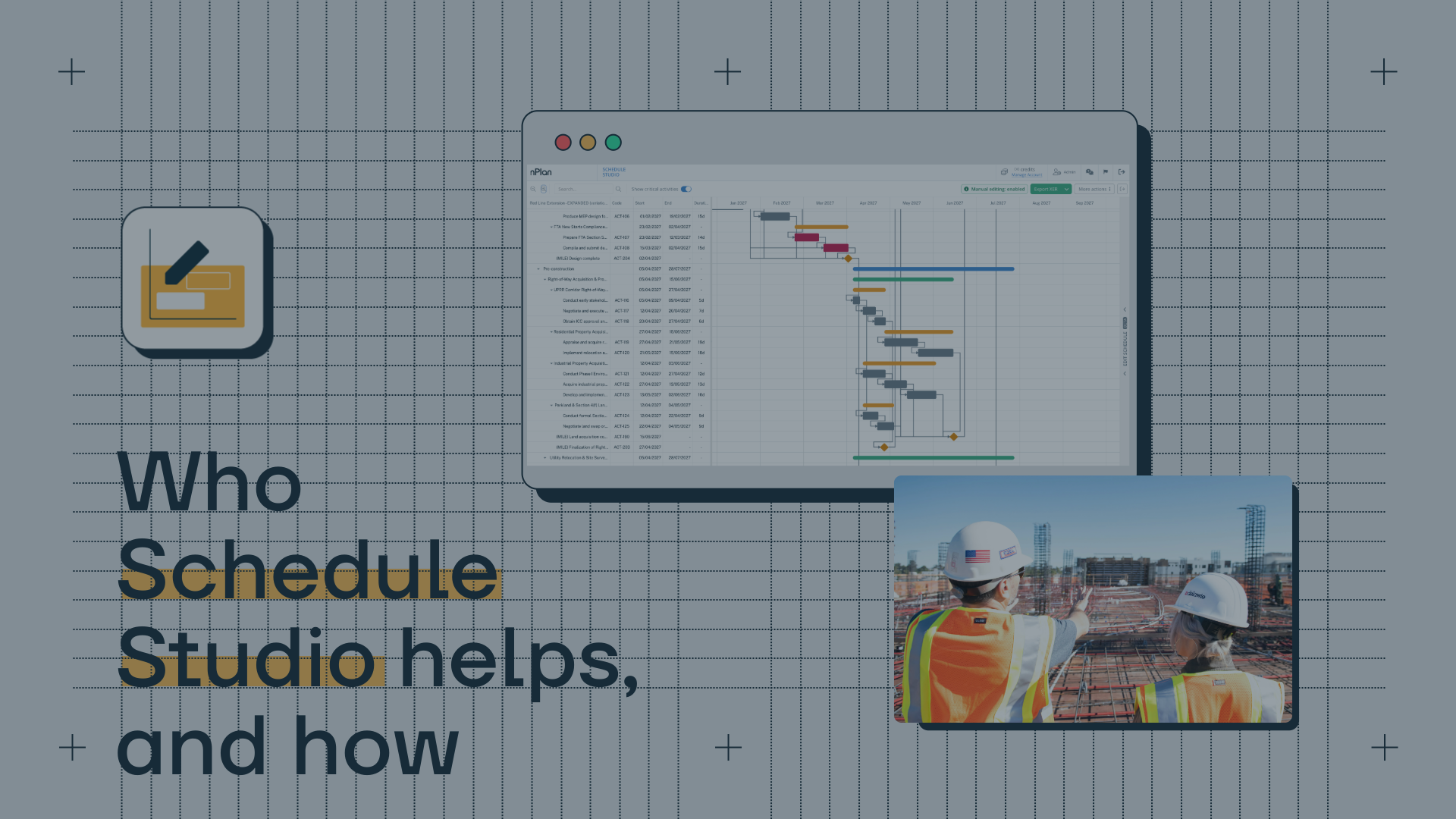 Who Schedule Studio helps, and how