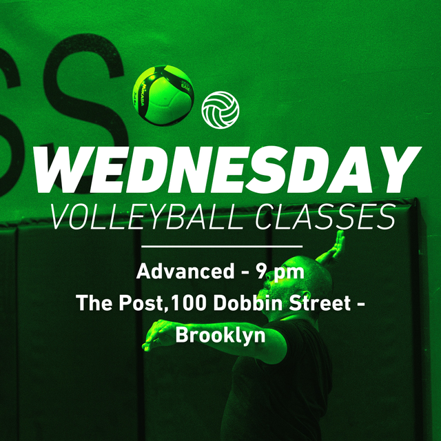Volleyball 6 weeks clinic (Wednesdays 9 pm) - Advanced