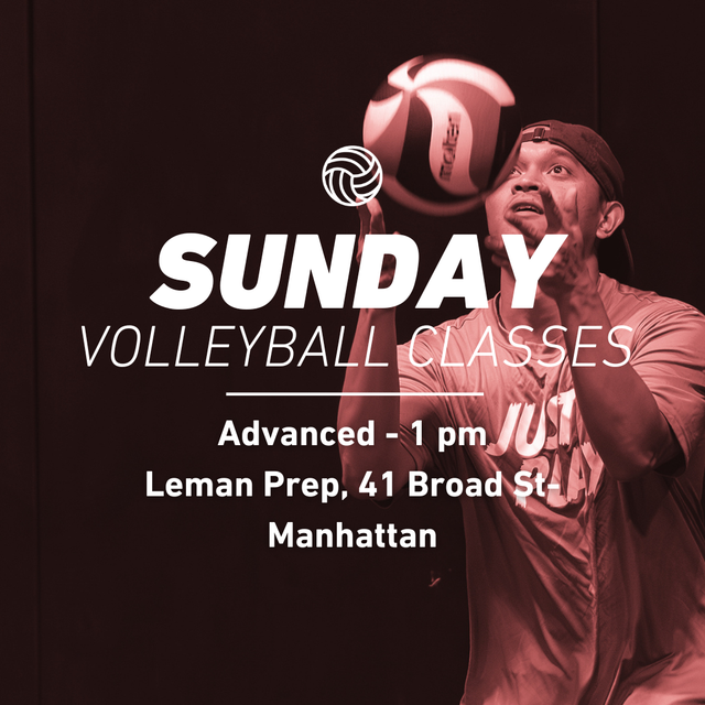 Volleyball 6 Week Clinic (Sunday 1pm) - Advanced