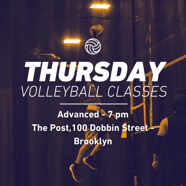 Volleyball 6 Week Clinic (Thursday 7pm) - Advanced
