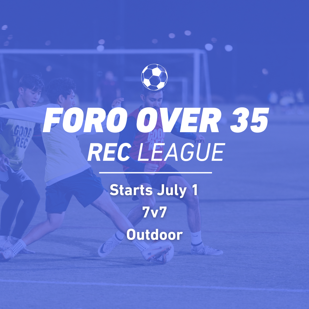7v7 Tuesday Over 35 League | Foro | July 2025