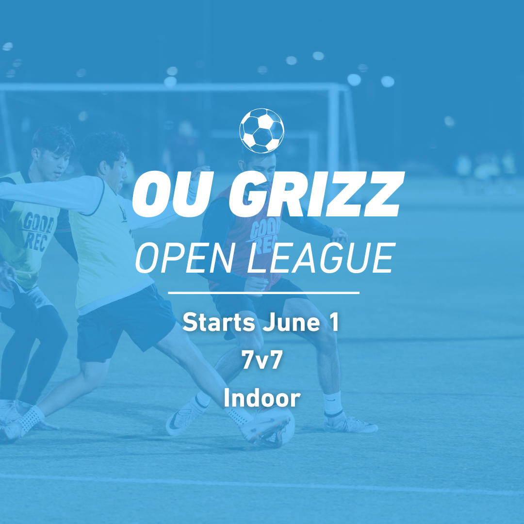 7v7 Sunday League | OU Grizz | Jun 1