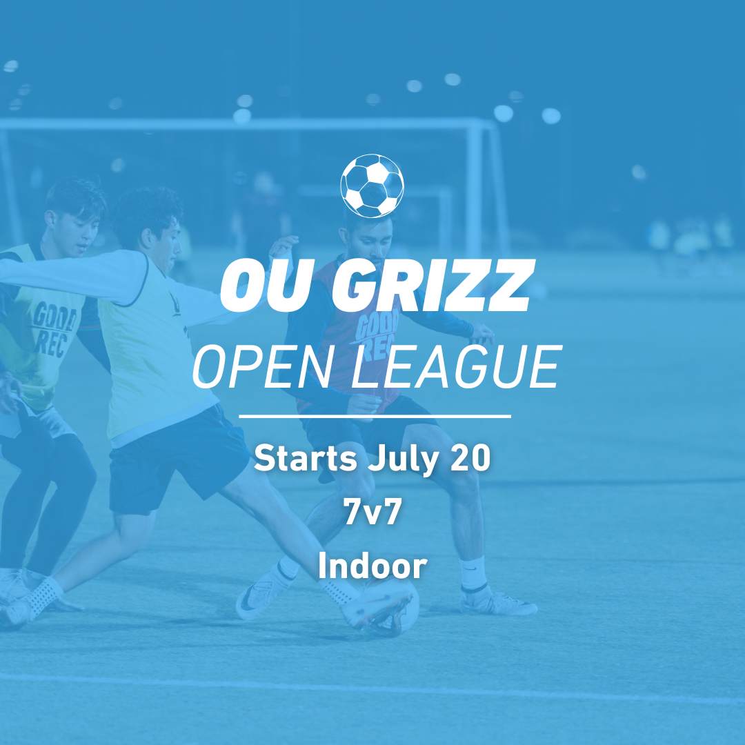 7v7 Sunday League | OU Grizz | Summer 25