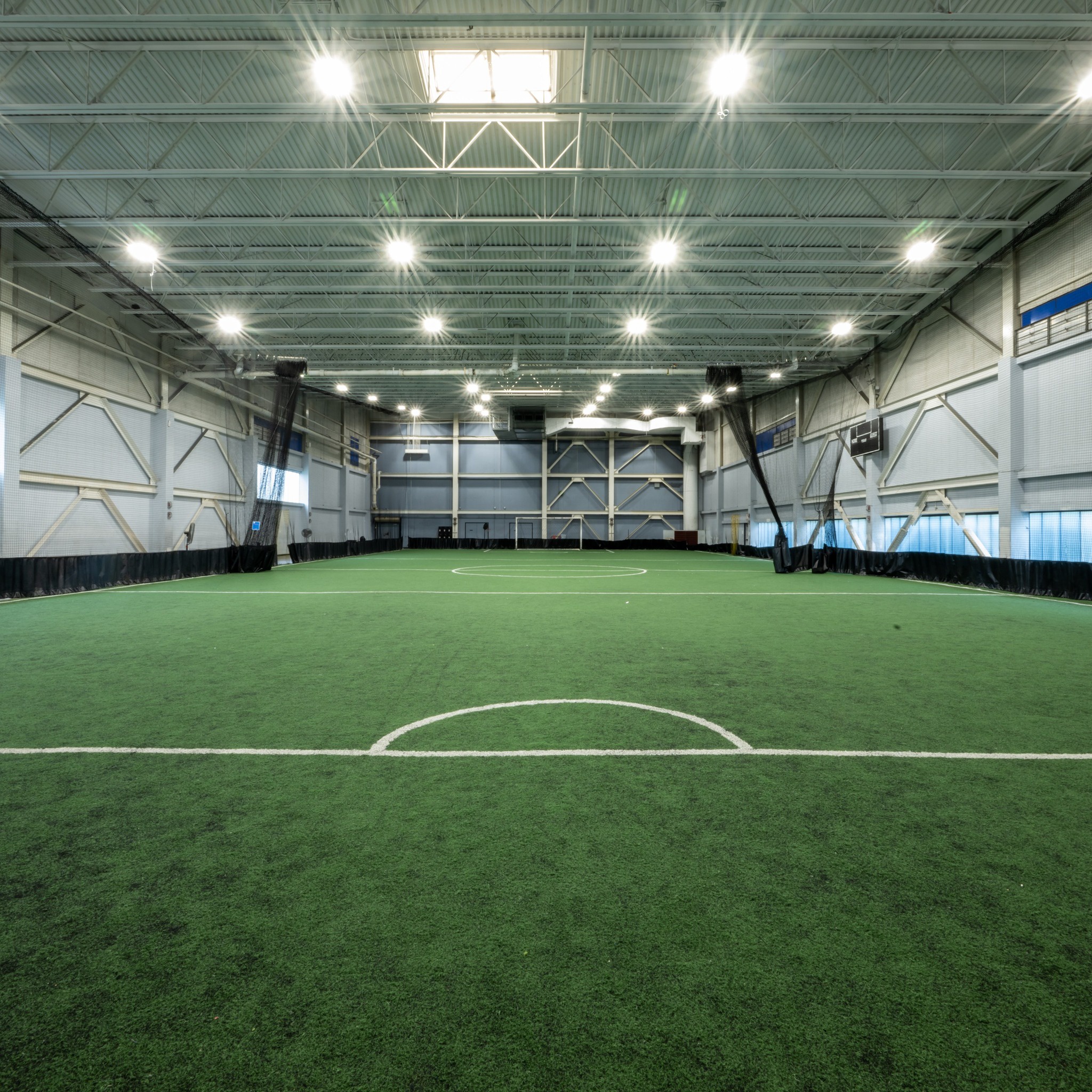 7 v 7 CO-ED Pickup Soccer In Rauner YMCA, Pilsen