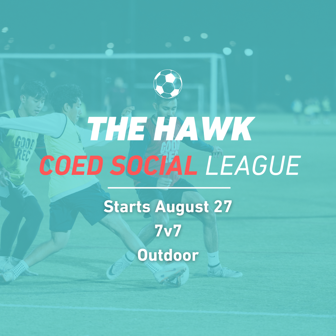 7v7 Wednesday COED SOCIAL League | The Hawk August 2025