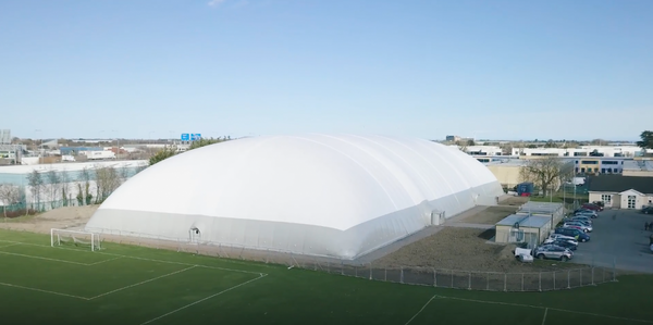 9 v 9 CO-ED Pickup Football In The Soccer Dome, D9