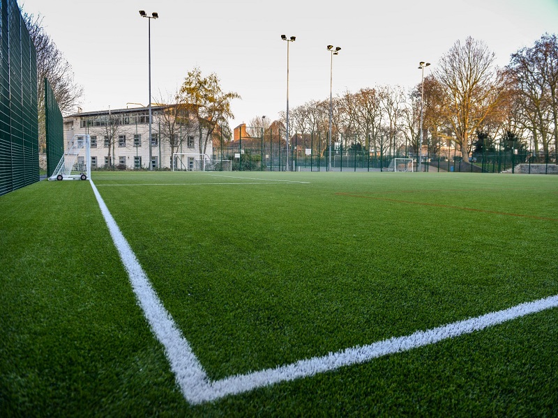 6 v 6 CO-ED Pickup Football In St. Benildus College, D18