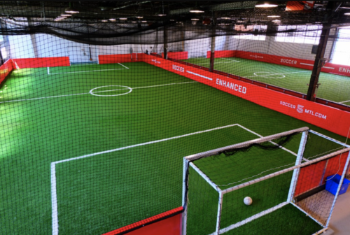 Soccer 5, Le Plateau