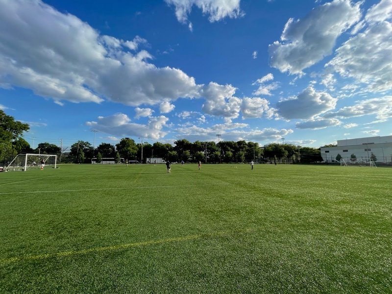 11 v 11 CO-ED Pickup Soccer In Red Hook Ball Fields, Brooklyn